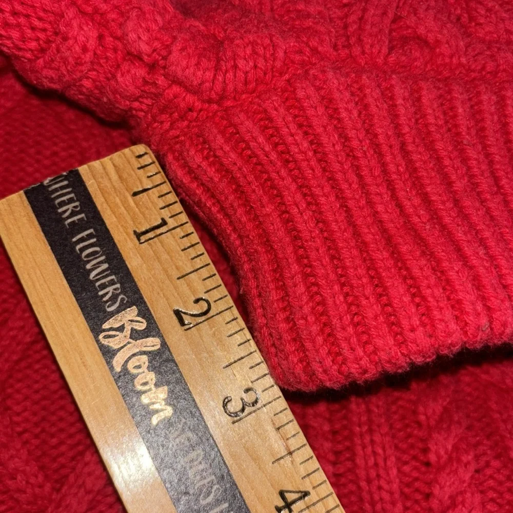 Boys Red Cable knit Sweater Large Boys Gap Red Holiday Sweater Boys Christmas